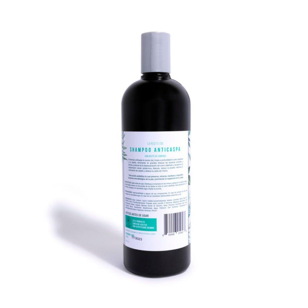 Shampoo Anticaspa 500 mL - La Receta