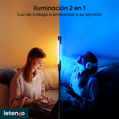 Lámpara De Pie Led Moderna Para Habitación Oficina Sala