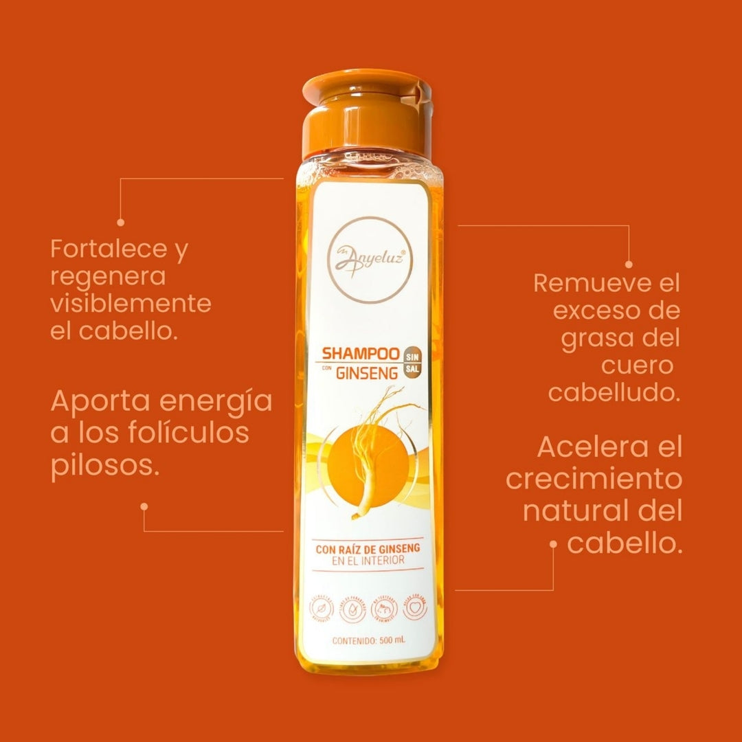 Shampoo Con Ginseng - Anyeluz