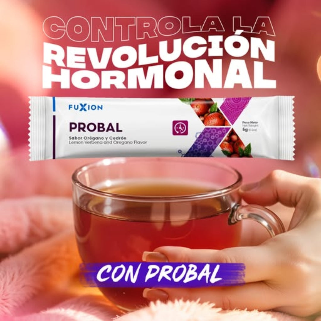 Probal Fuxion Equilibra Desbalance Hormonal Y Emociones - 28 Sobres