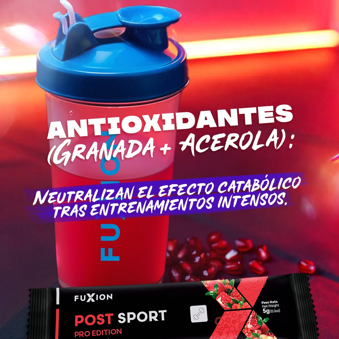 Post Sport Fuxion Recuperación Gym, Para Recuperar Tus Músculos