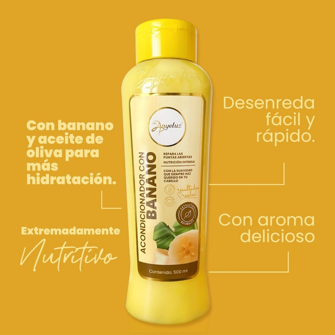 Acondicionador con Banano -  Anyeluz