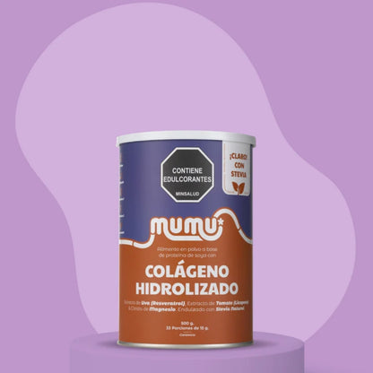 Combo Balance con Colágeno Hidrolizado, Batido Verde y Fibra con prebióticos FOS - Mumu