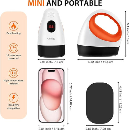 Mini Prensa De Calor Calogy Portátil Estampado Sublimación Ropa