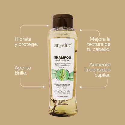 Kit Anticaspa y Crecimiento - Anyeluz