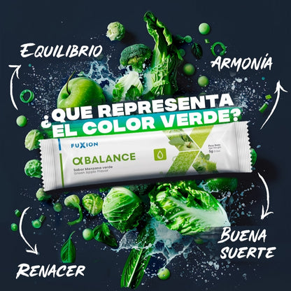 Alpha Balance Fuxion Jugo Verde En Polvo - 28 Sobres