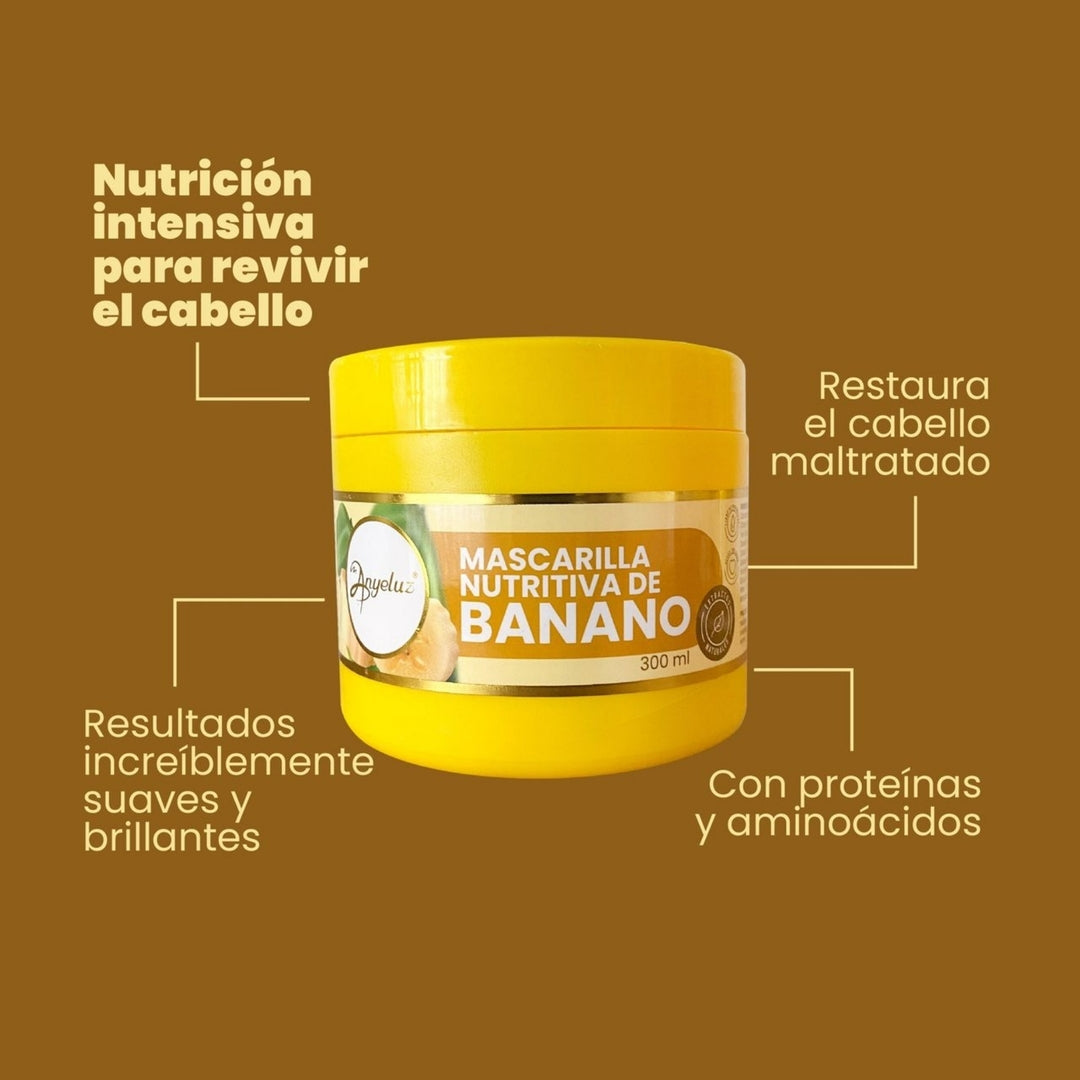 Mascarilla Nutritiva con Banano - Anyeluz