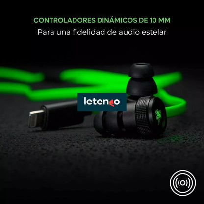 Audífonos Razer Hammerhead Para Ios iPhone iPad Gamer Juegos