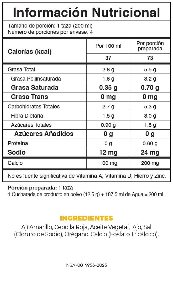 Base Culinaria Amarilla - Fuxion