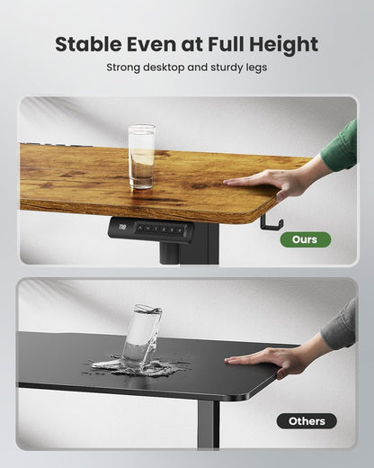 Escritorio Eléctrico De Altura Ajustable, 60 X 120 Cm