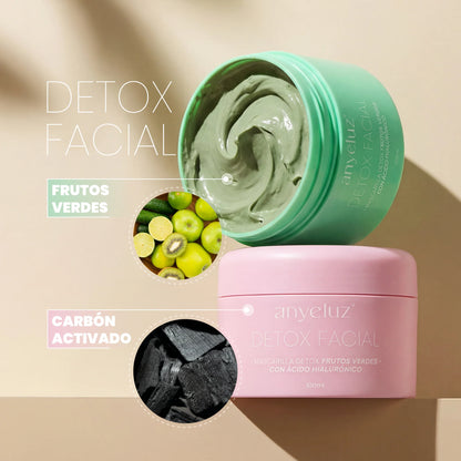 Mascarilla Detox Yoga Facial, Frutos Verdes - Anyeluz