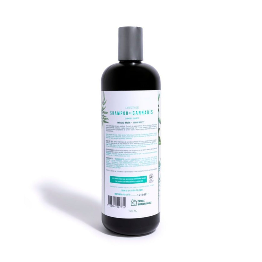 Shampoo de Argán Para Cabello Seco 500 ML - La Receta