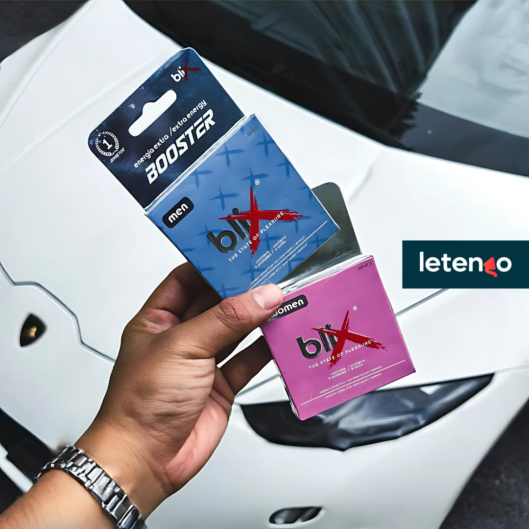 Potenciador Energia Sexual Blix Booster Afrodisíaco 100% Natural Para Hombre