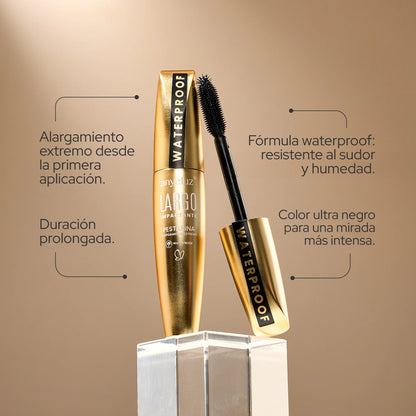 Pestañina Waterproof Largo Impactante - Anyeluz