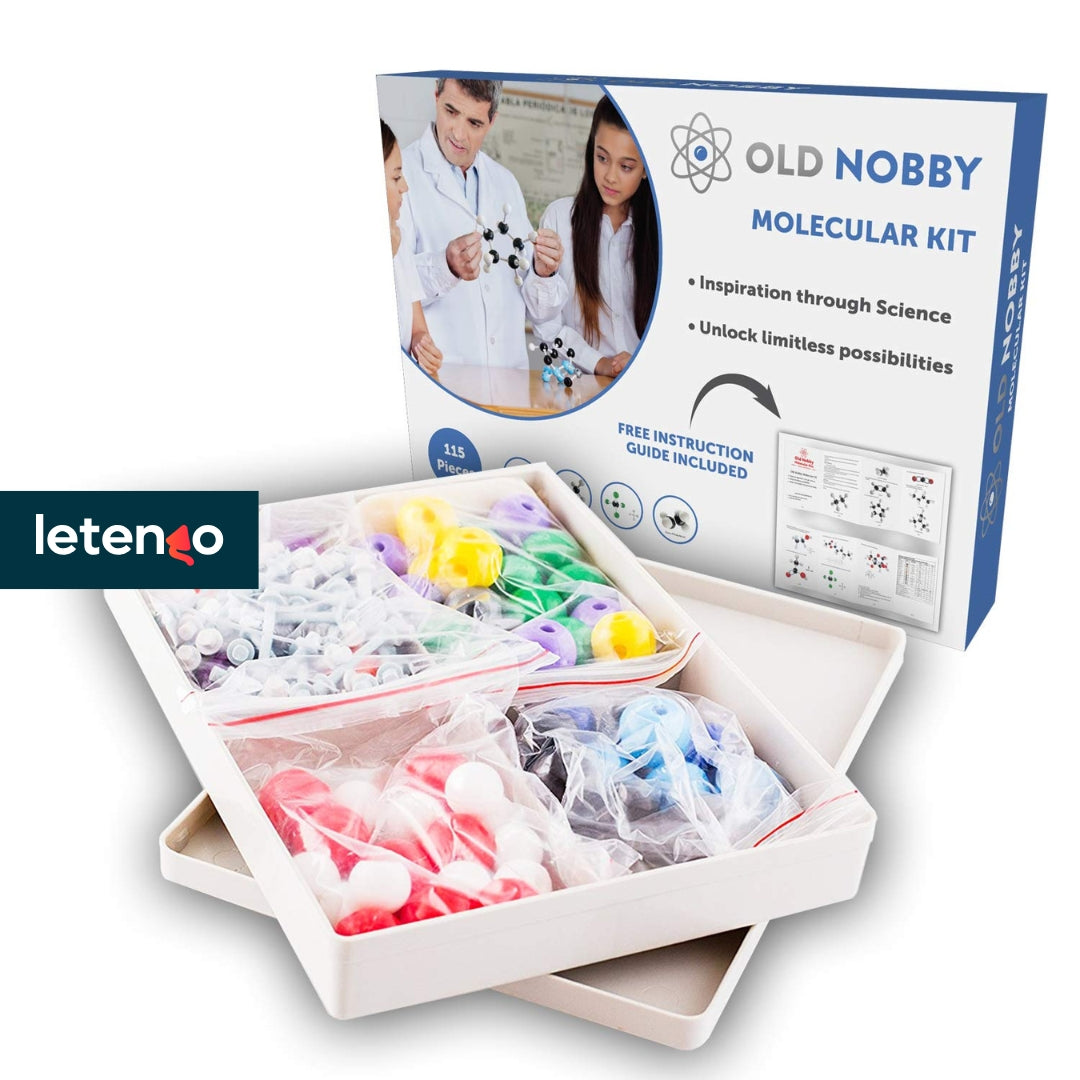 Kit Molecular De Química Orgánica Old Nobby 239 Piezas