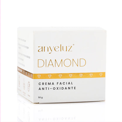 Crema Facial Antioxidante Diamond Mejora La Textura De La Piel  - Anyeluz