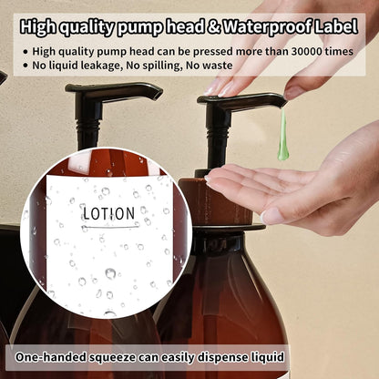 Dispensadores De Jabón Loción Champú Con Soporte Para Pared