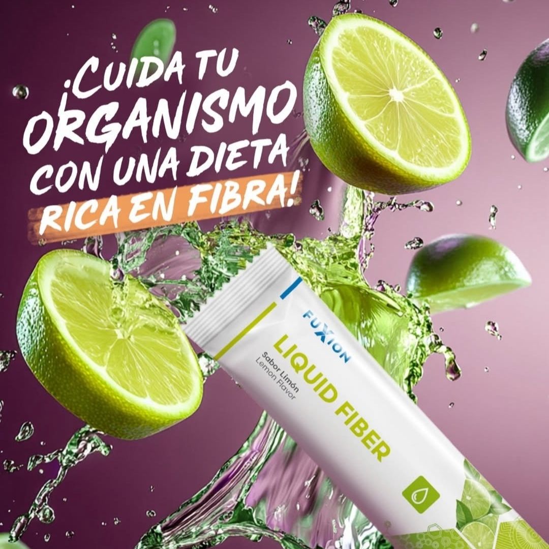 Liquid Fiber Fuxion Fibra - 28 Sobres