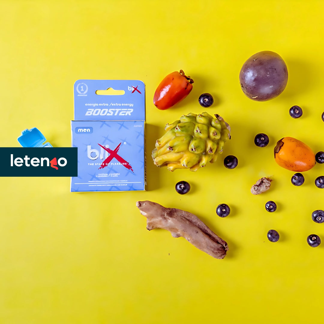 Potenciador Energia Sexual Blix Booster Afrodisíaco 100% Natural Para Hombre