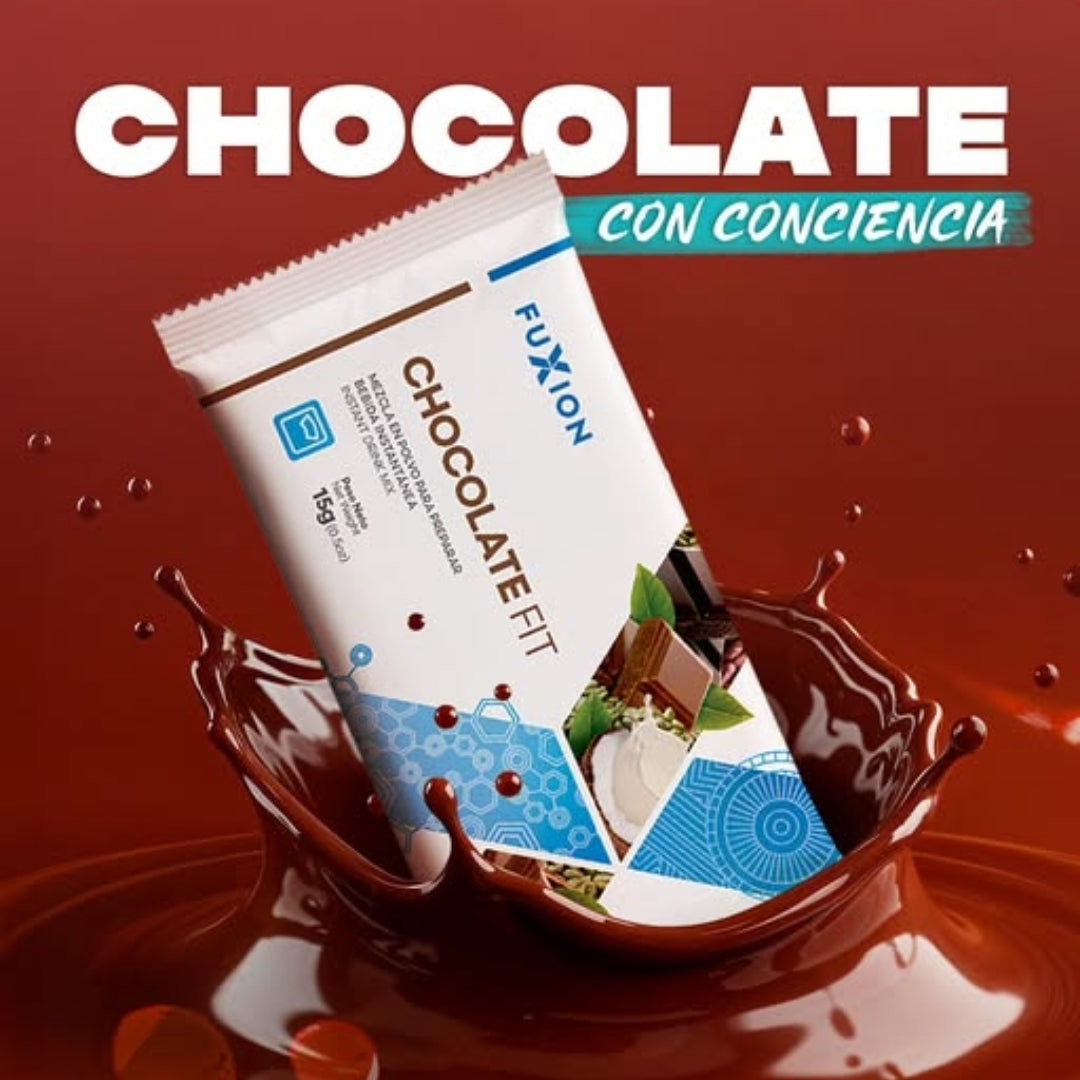 Chocolate Fit Fuxion Cacao - 14 Sobres