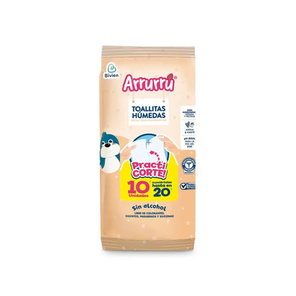 Kit Arrurrú Aventurero Shampoo, Crema, Colonia Y Toallitas Humedas