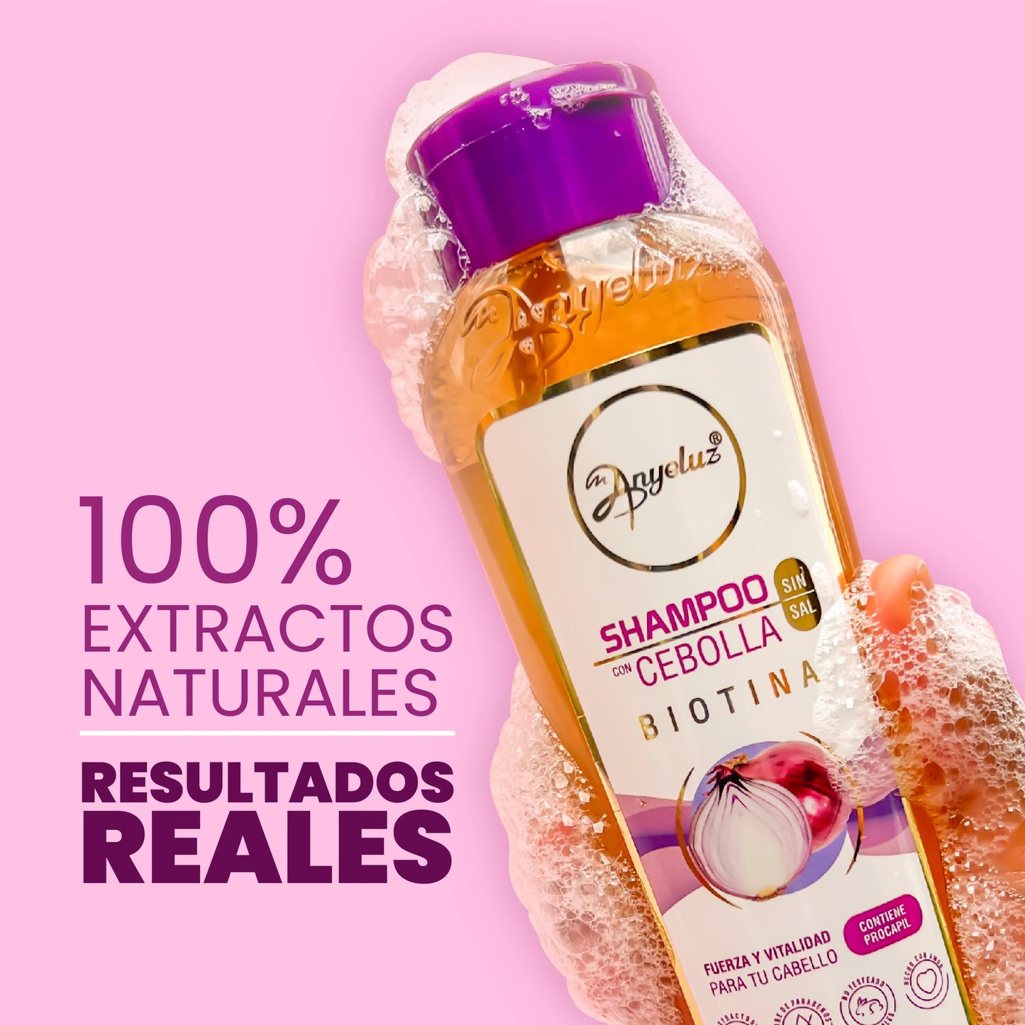 Shampoo Con Cebolla - Anyeluz