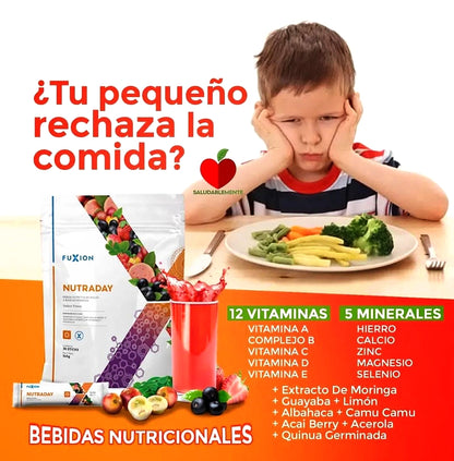 Nutraday Fuxion Multivitamínas - 28 Sobres