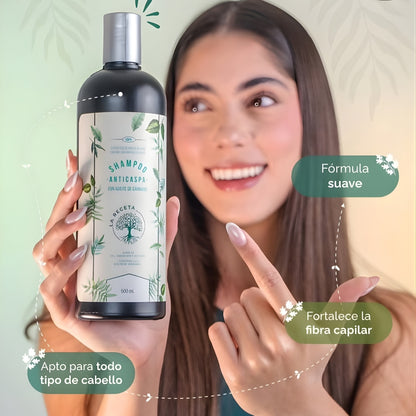 Shampoo Anticaspa 500 mL - La Receta