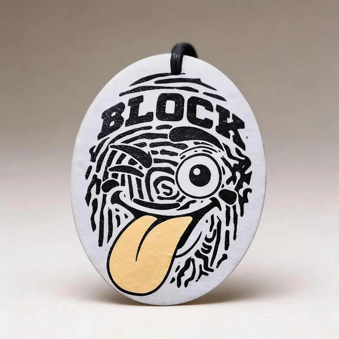 Perfume Para Carro Carblock + Ambientador Colgante Emojiblock