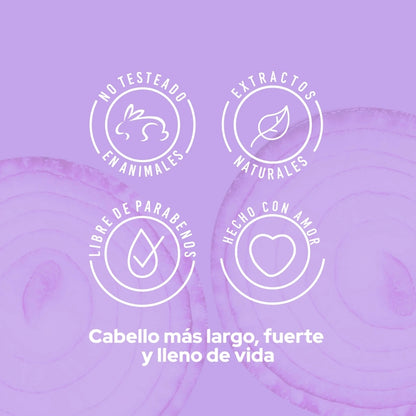 Shampoo Con Cebolla - Anyeluz