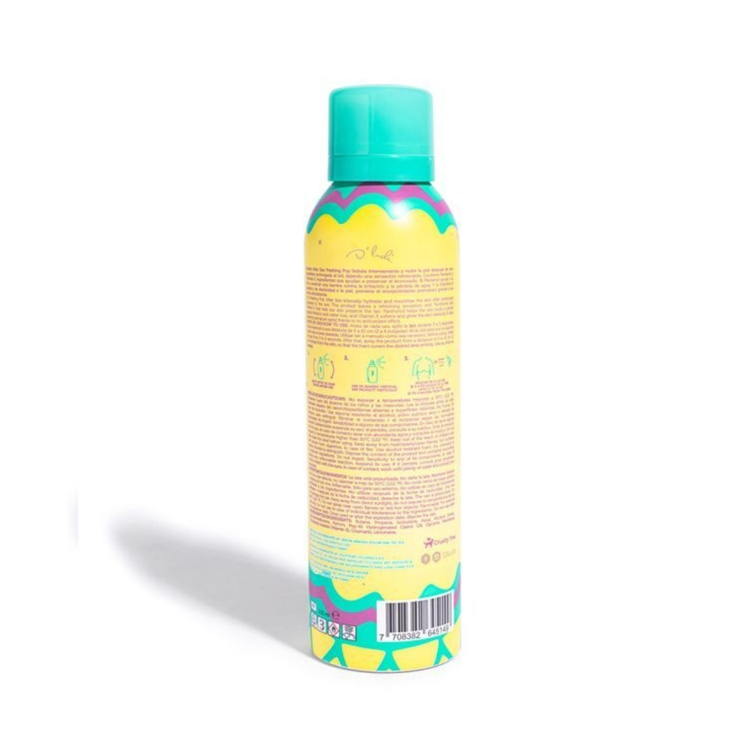 Aerosol Refrescante Después Del Sol DLuchi 200mL Freshing Pop After Sun - Kaba