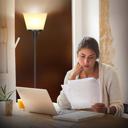 Lámpara De Pie Led Para Sala Habitación Oficina Moderna