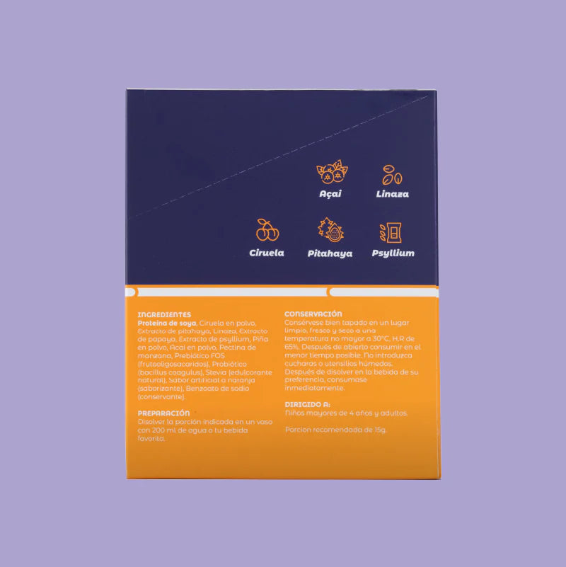 Fibra Con Prebiótico Fos En Sachet - Mumu To Go