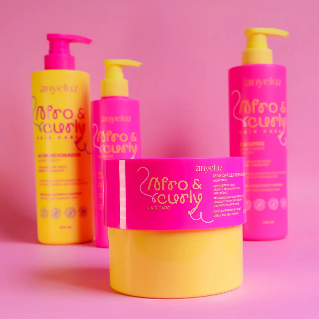 Mascarilla Reparadora Hidratante Para Rizos Afro & Curly - Anyeluz