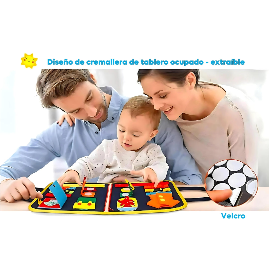 Libro Educativo De Actividades Sensoriales Montessori Niños