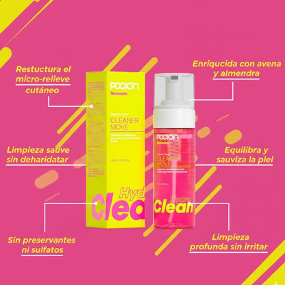 Espuma Facial Cleaner Move - Poción