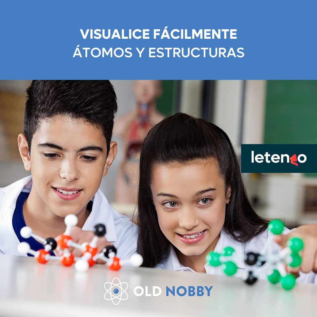 Kit Molecular De Química Orgánica Old Nobby 239 Piezas