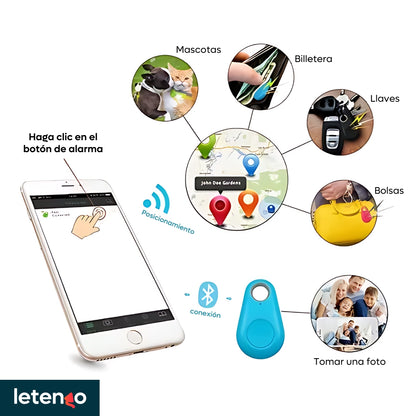 Mini Gps Localizador Bluetooth Llavero Mascotas Y Niños