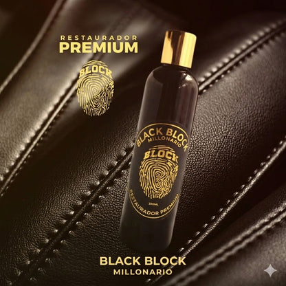Black Block Restaurador De Partes Negras Con La Fragancia Exclusiva CarBlock