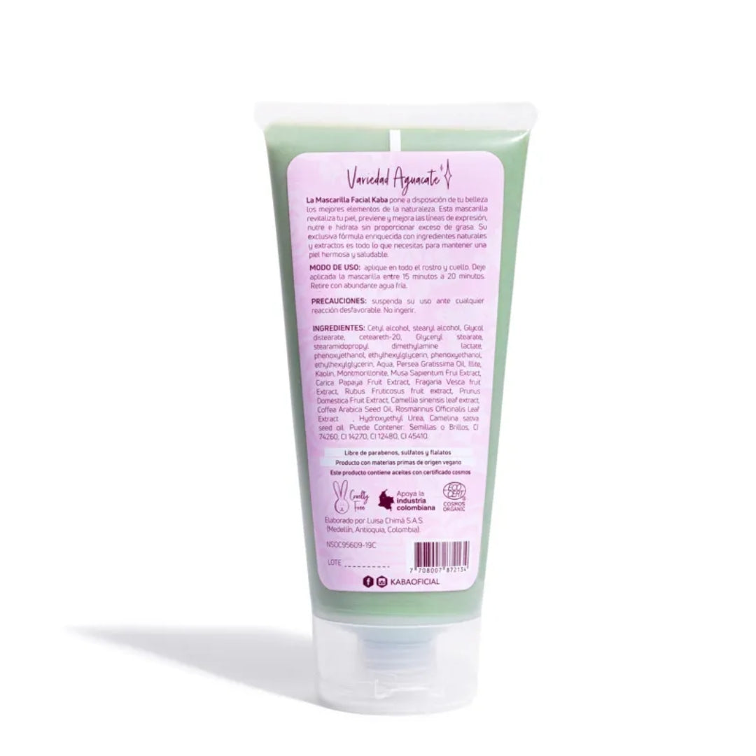 Mascarilla Facial de Aguacate 200 ML - Kaba