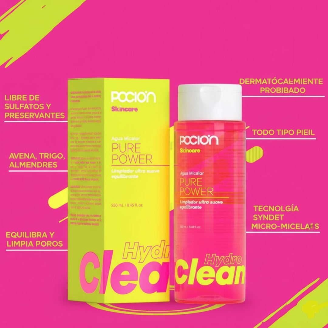 Agua Micelar Pure Power - Poción