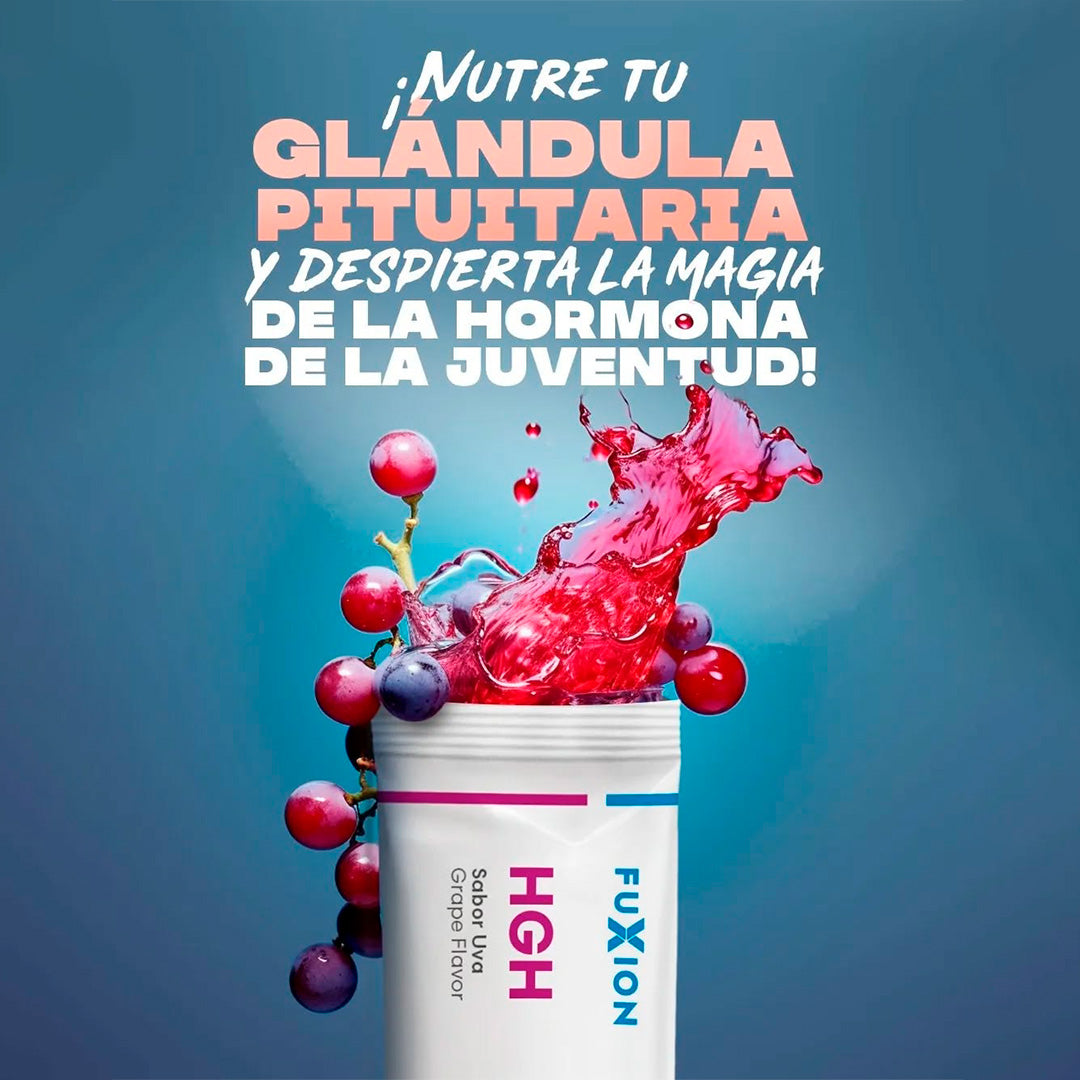 Hgh Fuxion Resveratrol Antienvejecimiento - 28 Sobres