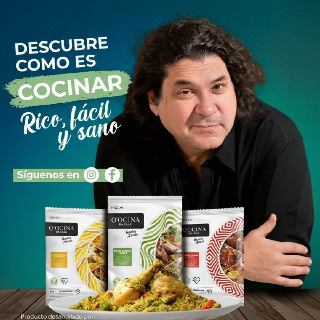 Pack 3 Bases Culinarias Fuxion (1 Roja, 1 Verde y 1 Amarilla)