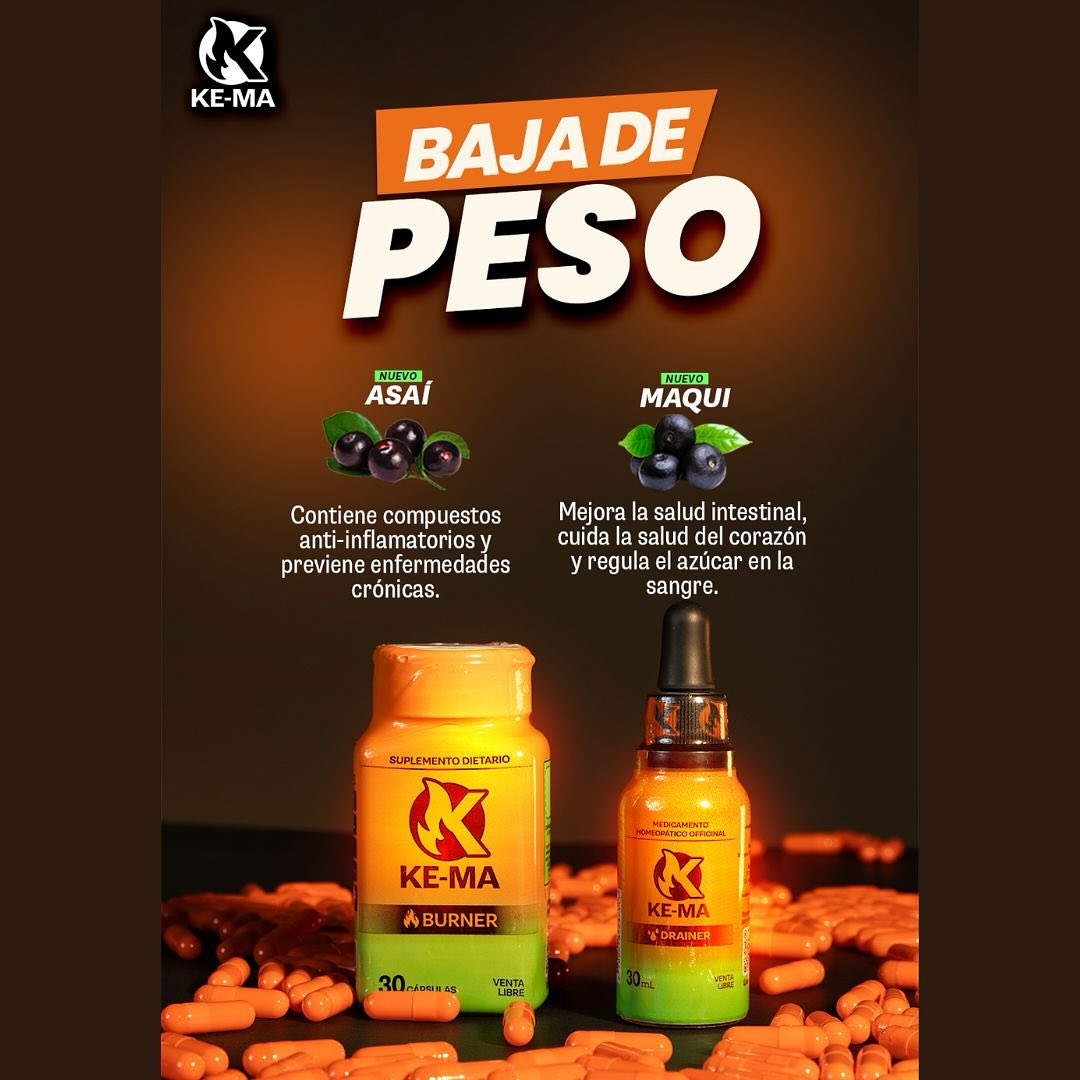 Quemador De Grasa Y Drenador Ke-ma