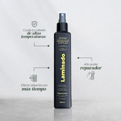 Kit Crema Alisadora Laminado + Perfume Termo protector 250Ml - Productos Lz