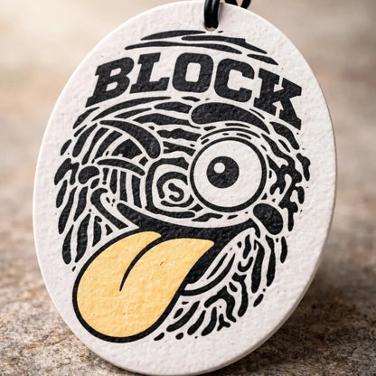 Ambientador Colgante Emojiblock by Carblock Perfume Millonario