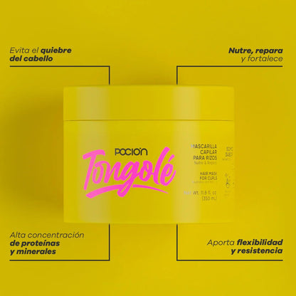 Mascarilla Para Rizos Tongolé - Poción