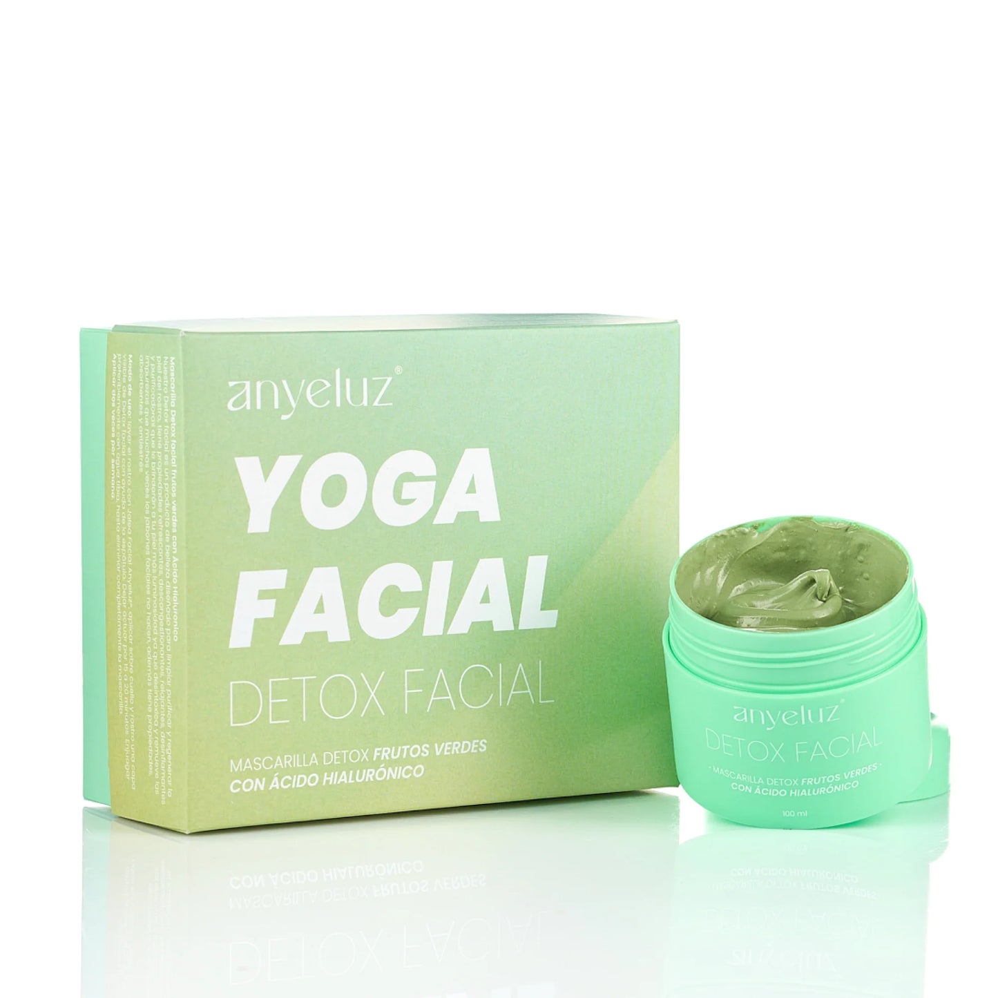 Mascarilla Detox Yoga Facial, Frutos Verdes - Anyeluz