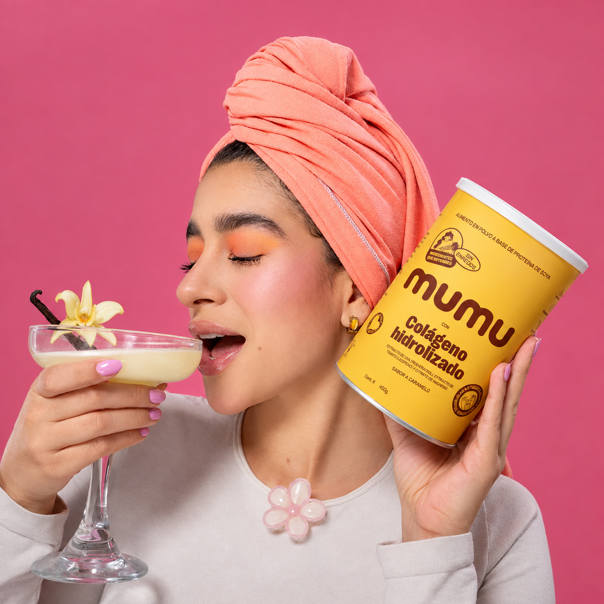 Colágeno Hidrolizado Con Resveratrol - Mumu