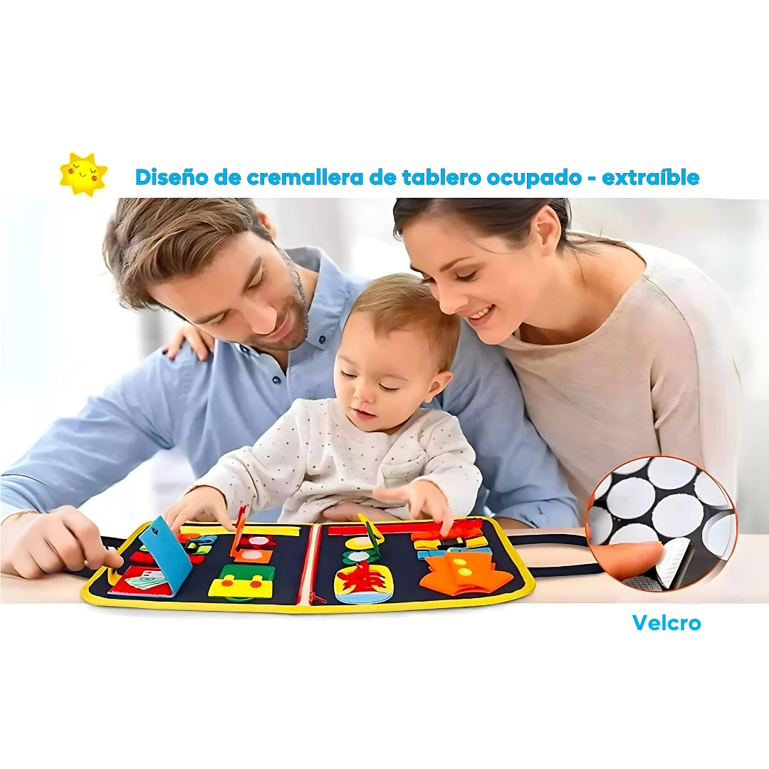 Libro Educativo De Actividades Sensoriales Montessori Niños